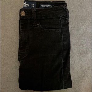 Black Hollister Skinny Jeans
